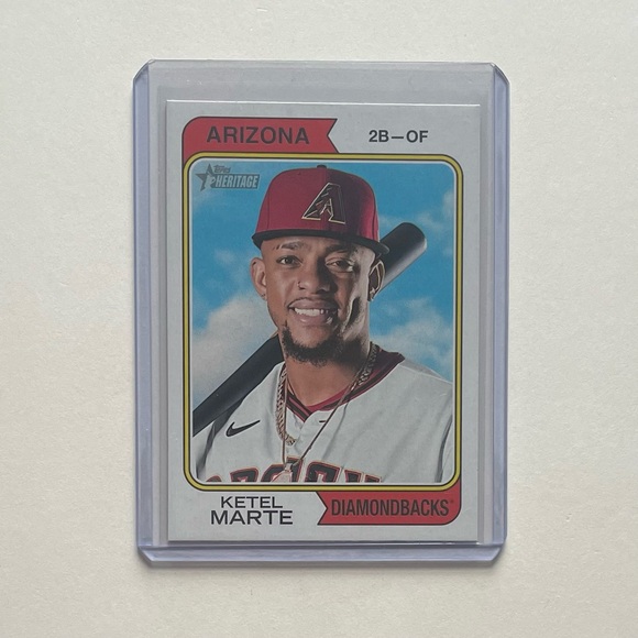 Lot of 6 Arizona Diamondbacks Topps MLB Baseball Cards - Picture 5 of 8